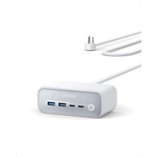 Anker A91C0-122 3-Outlet Surge Protector, White picture
