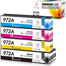Miss Deer 972A Ink Cartridges Compatible Replacement for HP 972 972A 972 X Ink C picture