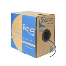 ICC Cat6e CMP Plenum 1000ft - UTP 23AWG, 100% Solid Pure Copper, Unshielded, ... picture