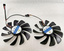 CF1010U12S 95mm Pair Fans For AMD Radeon XFX 580 RX580 RX590 Vega Dual US Seller picture