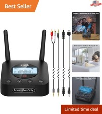 Transform Your Audio: Bluetooth Transmitter for TV with aptX & Dual Connectivity picture