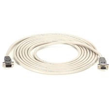 Black Box - Null modem cable - DB-9 (M) to DB-9 (F) - 10 ft Gray EYN257T-0010-MF picture