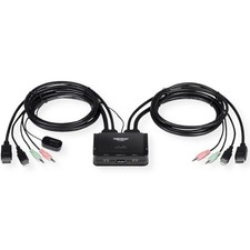 2-Port 4K DisplayPort 1.2 KVM Switch with Audio, 4K UHD (3840 x 216060Hz), 3.... picture
