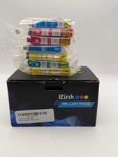 Ezink Ink Cartridge Set for Epson Printers, Includes Cyan, Magenta, Yellow, and picture