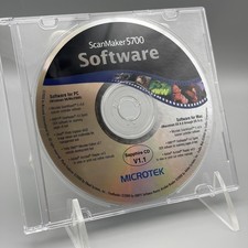 Vintage 2000 Microtek ScanMaker 5700 Software CD Sapphire V1.1 Mac & Windows picture