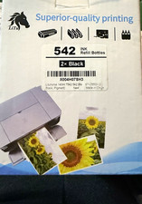 LiTu 542/T542 Black Ink Refill Bottles 2 Pack Compatible For Epson ST-C5500 picture