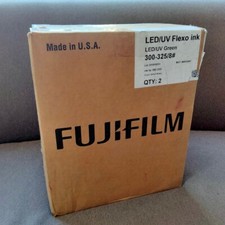 2 Pack Fujifilm LED/UV Flexo Ink Green 300-325 picture
