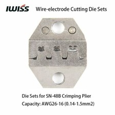 IWISS Wire-electrode Cutting Die Sets for SN-48B Ratchet Crimping Plier Crimper picture