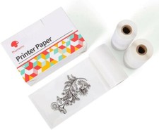 Transparent Printer Paper Adhesive Sticker Printer Rolls for Phomemo T02 M02 M03 picture