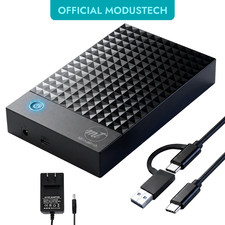 ModusTech Vault Facet 3TB 4TB Desktop External Hard Drive USB-C  PC Mac Laptop picture