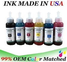 Refill Ink  6  Ink Bottle 673 T6731-T6736 for L800 L805 L801 L850 L1800 L18050 picture
