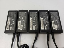 LOT OF 5 OEM HP 65W Power Supply Adapter Tested Working 7.4MM tip 19.5V 3.33A picture