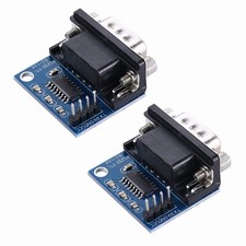 MAX3232 3.3V To 5V DB9 Male RS232 Serial TTL Converter Module 2 PCS picture