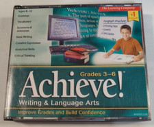 Achieve Writing & Language Arts, Grades 3-6 (PC/MAC, 2002) picture