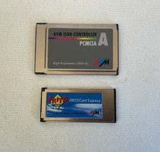 Vintage: AVM ISDN Controller PCMCIA A and AVM ISDN Fritz Card Express picture