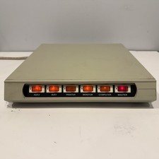 Vintage Computer Power Center 5 Outlet Switch Panel Beige COP-001 Tested Working picture