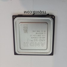 AMD CPU Processor AMD-K6-2/350AFR K6-2 350MHz Socket 7 2.2V 1998 Vintage picture