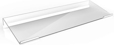 Richboom Clear Acrylic Tilted Computer Keyboard Holder for Easy Ergonomic Typing picture