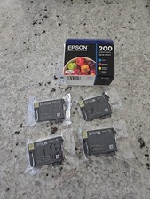 Epson T200120-BCS Multi Color Ink Cartridge Cyan Magenta 2x Yellow NO BLACK NEW picture