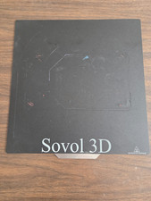 Sovol Build Plate Flexible w/Magnet for SV04 w/Stick on Plates picture