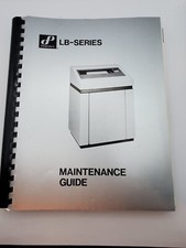 Original Dataproducts LB Series 300/600 Line Printer Maintenance Manual Guide picture