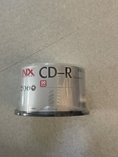Nexxtech CD-R 50 Pack Spindle 700MB 80 Min 52x Recordable Blank Media Discs picture