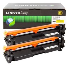 LINKYO Compatible Toner Cartridge Replacement for Canon 051 (Black, 2-Pack) picture
