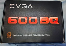 EVGA 600 BQ 600W 80+ Bronze ATX Modular Black Power Supply 24-Pin 4+4 picture