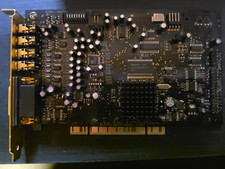 Creative Sound Blaster X-Fi SB0460 PCI Sound Card SB0250 I/O Panel 2 Cables picture