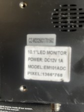 10.1 LED Monitor picture