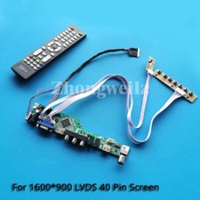 For LP140WD2-TLG1/TLHA 1600x900 VGA+HDMI+AV+USB 40 Pin LVDS LCD Driver Board Kit picture