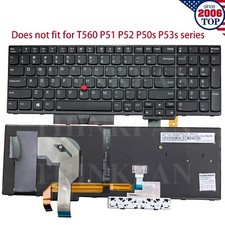 New US Keyboard Backlit for Lenovo ThinkPad P51S P52S T570 T580 01HX248 01ER541 picture
