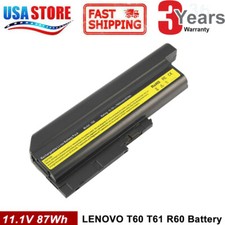 9Cell Battery for IBM Lenovo Thinkpad T60 T61 R500 T500 W500 SL300 SL400 40Y679 picture