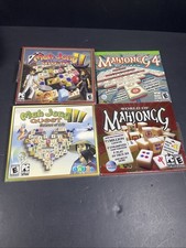 PC Games Lot Of 4 Windows MAC CD-ROM MahJongg Quest Set picture