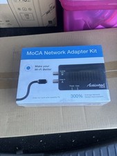 Actiontec Bonded Moca 2.0 Wired Network Adapter 2 Pack New Factory Sealed picture