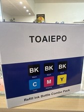 TOAIEPO GI-20 Ink Refill Bottle Set CMY Cyan Magenta Yellow 100ml Each NEW picture
