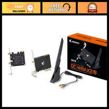 WiFi 6E PCIe Expansion Card, Tri-Band 802.11ax, Bluetooth 5.2, Dual Antenna picture