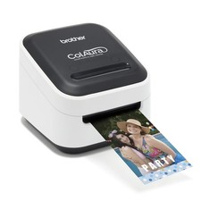 Printer Photo Label Brother ColAura VC500W White 3.8 x 4.4 Color picture
