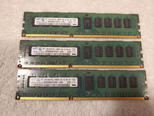 (3x) Samsung - 2gb - PC3-10600R DDR3 DIMM - Memory Ram - Desktop PC picture