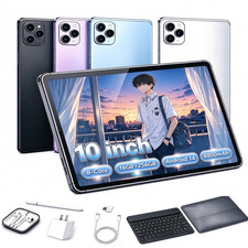 Tablet PC 10 Inch Android 14 16GB RAM 256GB ROM Octa Core 1920x1200 IPS HD WiFi picture