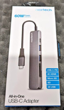 Naztech All-In-One USB-C PD, 4k HDMI, Micro SD, 2xUSB, 60W, 5Gbps Adapter Hub picture