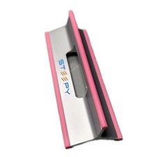 Steepy Laptop Portable Stand w/ Adjustable Height Slip-Proof - New - Pink picture