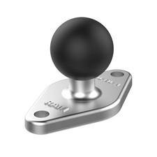 RAM-B-238CHU  RAM Chrome Diamond Ball Base... picture
