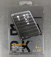 WD_BLACK P10 Game Drive 5TB Portable External Hard Drive WDBA3A0050BBK-WESN picture