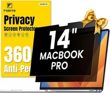 2-Pack Matte Privacy Screen Shield 360° for MacBook Pro 14 inch (2021-2024) picture