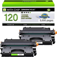 GREENCYCLE 2PK CRG120 C120 Toner For Canon ImageClass D1120 D1150 D1520 D1550 picture