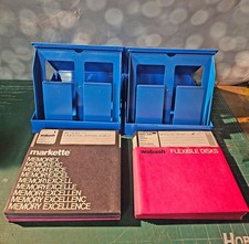 (2) Kas-Ette/10 Library Cases + (25) Used 8
