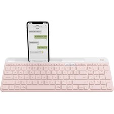 Logitech Core K585 Slim Multi-Device Wireless Keyboard in Rose - 920-011477 picture