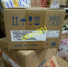 One Yaskawa SGM7G-20A7C6C Servo Motor New In Box Expedited Shipping picture