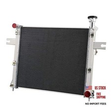 ALLOYWORKS 3 Row All Aluminum Radiator Fit For 2005-2010 Jeep Commander Grand picture